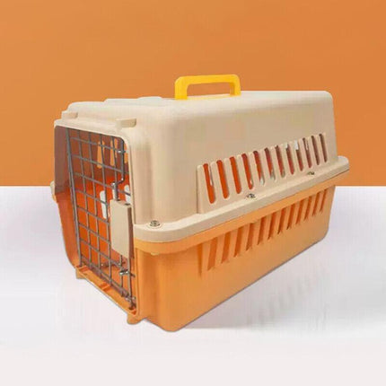 Dog Cat Rabbit Portable Tote Crate Pet Carrier Kennel Travel Airline Carry Bag - Aimall