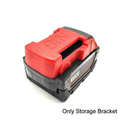 5Pcs Battery Mount Holder Stand For Milwaukee M18 18V Tool Battery AccessoriesAU - Aimall