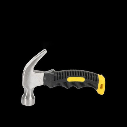 Stubby Claw Hammer Drop Forged Steel All Purpose Rubber Grip 8OZ Small Area AU - Aimall