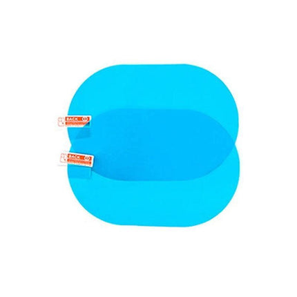 2PCS Fog Anti-glare Car Rearview Mirror Trim Film Cover Rainproof Accessories AU - Aimall