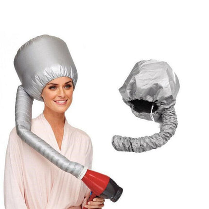 Bonnet Hair Drying Cap Hat Hood Soft Womens Blow Dryer hairdressing tool Home AU - Aimall