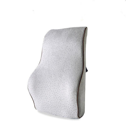 Memory Foam Lumbar Back Support Cushion Seat Waist Back Pillow Home Car Office - Aimall