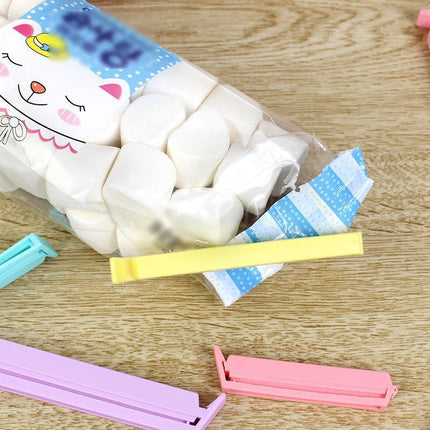 Plastic Sealing Bag Clip Sealer Clamp Kitchen Storage Food Snack Chips Seal Tool - Aimall