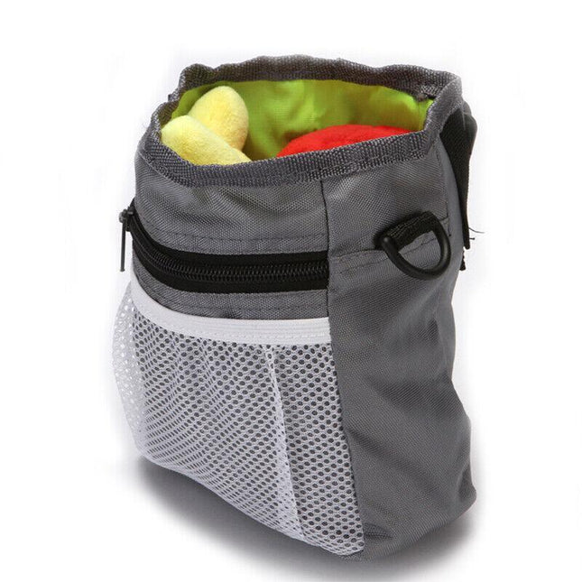 Dog Training Treat Pouch Pet Snack Bag Large Capacity Puppy Waist Bags Agility - Aimall
