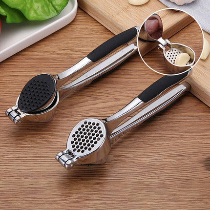 NEW AVANTI Garlic Press Crusher 2 Way Self Clean Stainless Steel Heavy Duty! - Aimall