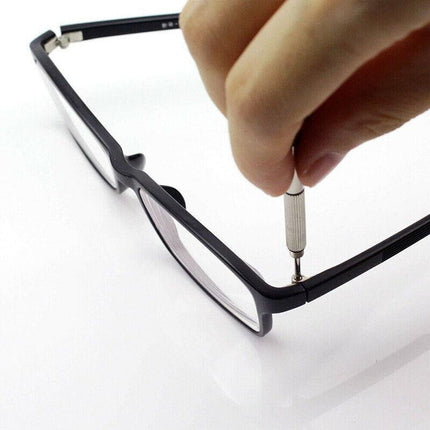 1000PCS Tiny Repair Screws Nuts Screwdriver Kit Set For Eyeglass Glasses WatchAU - Aimall