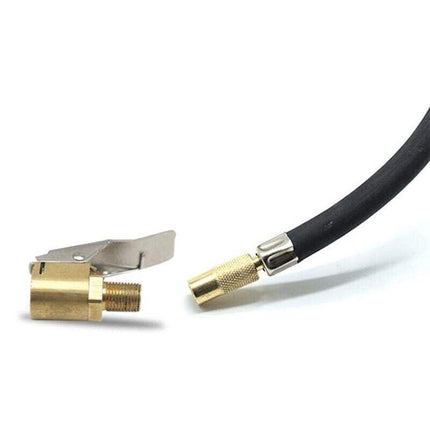 2PCS 8MM Car Tyre Wheel Tire Air Chuck Inflator Pump Valve Clip Connector Adapte - Aimall