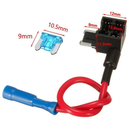 5PCS Add A Circuit Fuse Tap Car Micro Blade Fuse Box Holder 12V Low Profile AU - Aimall
