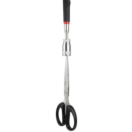 Magnetic Pick Up Tool 81CM Extendable Telescopic LED Torch Magnet Rod AU Stock - Aimall