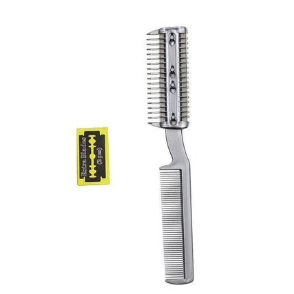 2 Sided Razor Clipper Comb Pet Hair Trimmer Grooming Cutter Dogs Cats Puppy AU - Aimall