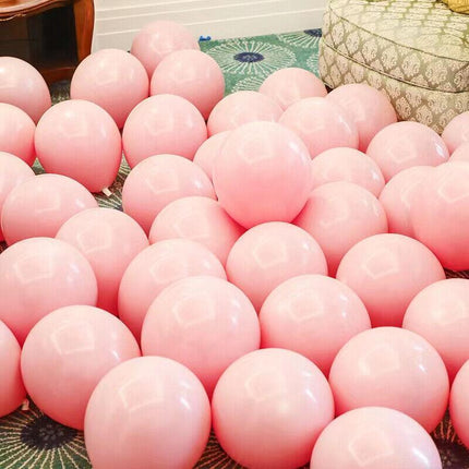 10Pcs Macaron 25cm/10 Inch Large Latex Balloons Party Wedding Birthday Decor AU - Aimall