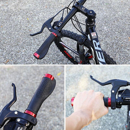Cycling Lock-On MTB Ergonomic Mountain Bike Rubber Grips Bicycle Handlebar AU - Aimall