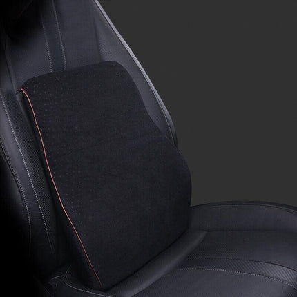 Memory Foam Lumbar Back Support Cushion Seat Waist Back Pillow Home Car Office - Aimall