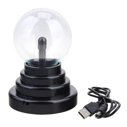 Magic Plasma Ball Touch USB Lamp Electric Globe Night Light Glass Lighting 14CM - Aimall