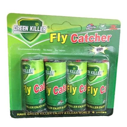 UP TO 24 Rolls 5*2CM Rolls Flies Insect Fly Glue Paper Ribbon Strip Sticky Tape - Aimall