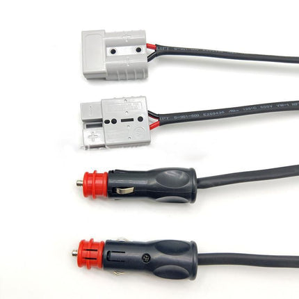 50 Amp Anderson Plug to Merit Cigarette Plug Adapter 50cm - Aimall
