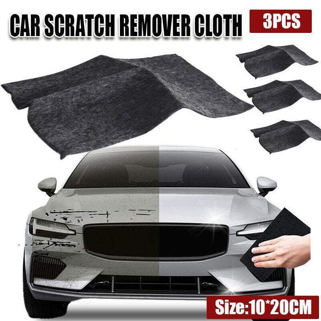 3X Magic Car-Scratch Remover Polish Cloth Light Paint Scuff-Surface Repair Stock - Aimall