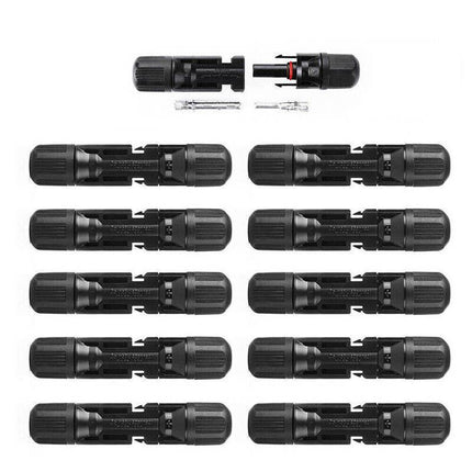 5-20 Pairs For Solar Panel Connectors IP67 30A Line Plug Socket Male & Female AU - Aimall