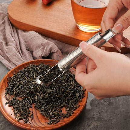 Stainless Steel Tea Infuser Leaf Strainer Herbal Mesh Loose Filter Diffuser Mug - Aimall
