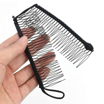 Vintage Banana Hair Clip Christmas Hair Claw Accessory Stretchable Banana Comb - Aimall