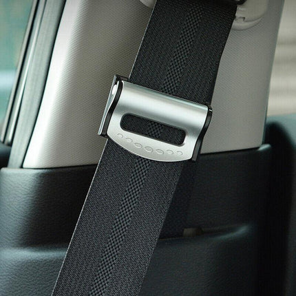 2PCS Car Safety Seat Belt Clip Adjuster Buckle Strap Stopper Clamps Safe Comfort - Aimall