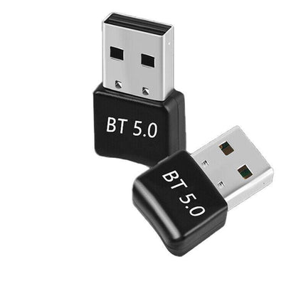 Bluetooth V5.0 Wireless USB Mini Dongle Adapter For Windows Laptop PC Universal - Aimall