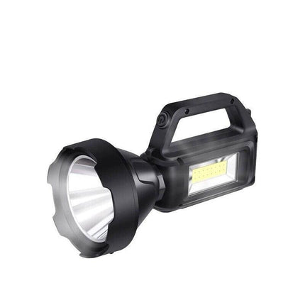 Solar LED Searchlight USB Rechargeable Spotlight Flashlight Torch Power Bank AU - Aimall