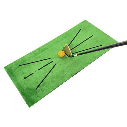 Golf Training Mat for Swing Detection Batting Golf Aid Game Practice Training AU - Aimall