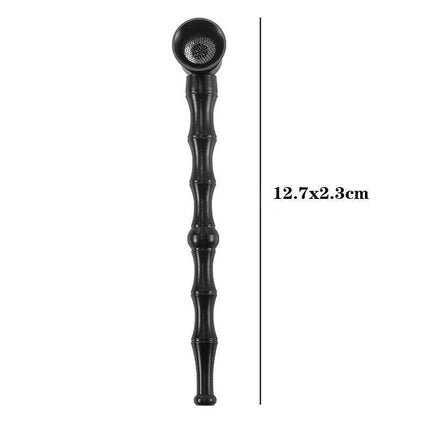 Solid Metal Aluminum Alloy Tobacco Pipe Cigarette Pipes Gift 12.7cm - Aimall