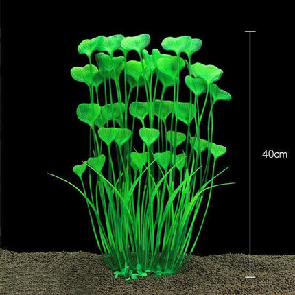 Aquarium 40cm Artificial Simulation Water Plants Fish Tank Plant Grass Decor AU - Aimall