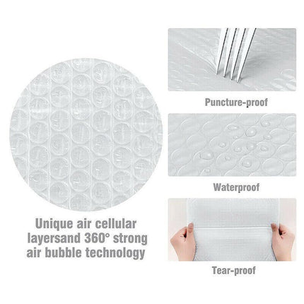 50X Packing Bubble Mailer Self Adhesive Sealing Pearlescent Film Pouch - Aimall