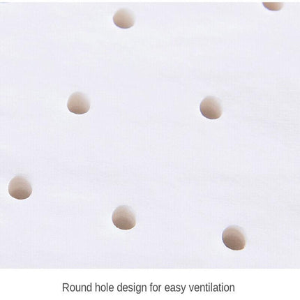 100PCS Air Fryer Liners 8/9 " Perforated Parchment Paper, Square Non-stick NEW - Aimall