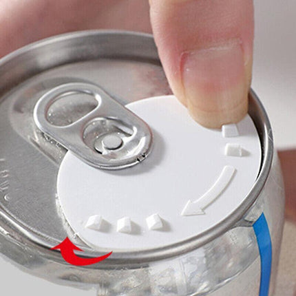 6PCS Beverage Can Lid Cap Soda Soft Drink Snaps Tops Cover Lock Sealer Protector - Aimall