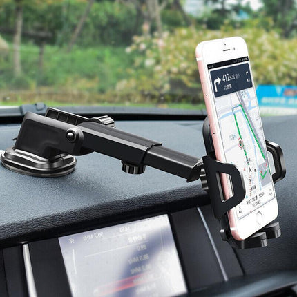 Universal 360° Windshield Mount Car Smart Phone Holder Cradle Long Neck AU - Aimall