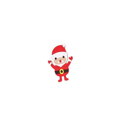 Merry Christmas Banner Felt Christmas Santa Flags Banner Hanging Xmas Decoration - Aimall