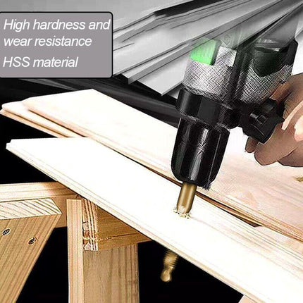 6X HSS Hex Shank Tap Drill Bits Metric Thread Screw Compound Tapping Set Tool - Aimall