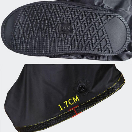 Waterproof Boot Gear Reusable Overshoe Rain Shoe Covers Anti-slip Shoe Cover AU - Aimall