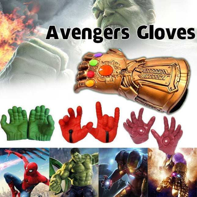 Avengers Gloves Hands Hulk Spider Man Iron Man Boxing Gloves Costumes Au Stock Aimall