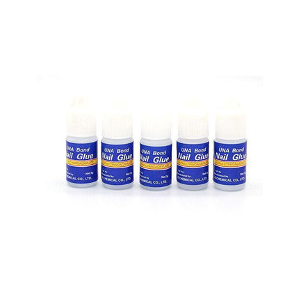 10PCS 3G Nail Art Glue Acrylic UV Gel Fake Nails Sticker Tip Polish Ma AU Stock - Aimall