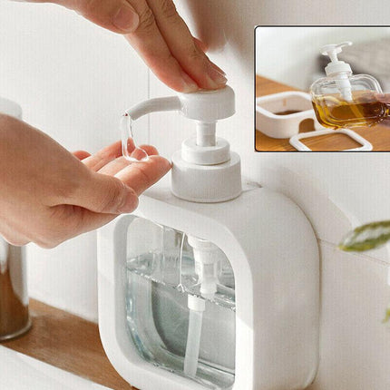Plastic Pump Bottles for Bathroom Soap Shampoo Cream Lotion Dispenser Bottling - Aimall