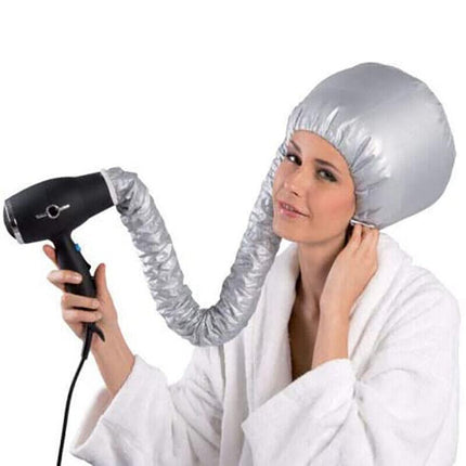 Bonnet Hair Drying Cap Hat Hood Soft Womens Blow Dryer hairdressing tool Home AU - Aimall