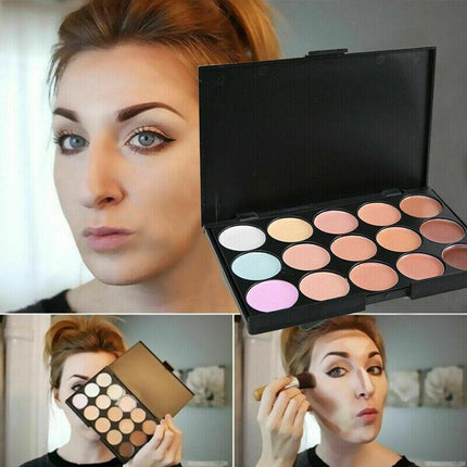 NEW 15Colours Contour Cream Concealer Kit Neutral Makeup Camouflage Palette SALE - Aimall