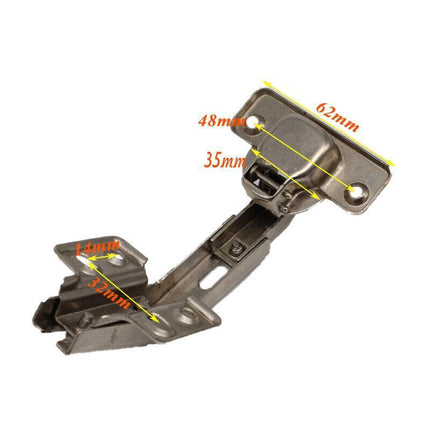 4PCS Kitchen Cabinet Hinge Cupboard Wardrobe 135° Corner Fold Door Hinges AU - Aimall