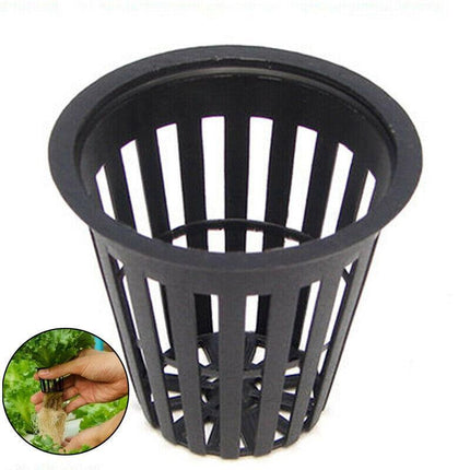 40pcs Hydroponics Plant Grow Net Cup Mesh Pot Basket Mesh Aeroponic Aquaponic AU - Aimall