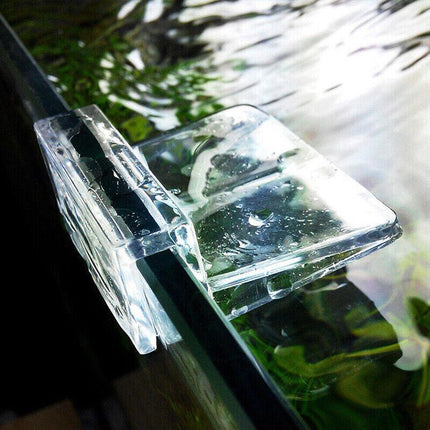4PCS Plastic Clips Glass Cover Support Holder Aquarium Fish Tank 6/8/10/12mm New - Aimall