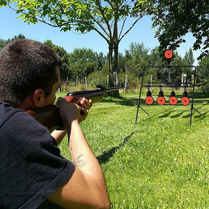 Centra Shooting Target Metal Splatter Archery Resetting Air Riffle Gun Game 2MM - Aimall