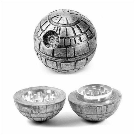 Metal Zinc Alloy Herb Grinder Hand Muller Smoke Crusher Spice Aluminum Wtih Box - Aimall