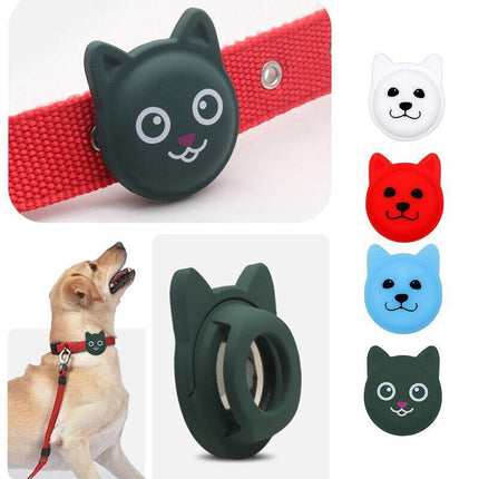 Silicone Pet Protective Case for Apple Airtag Loop GPS Finder Dog Cat Collar AU - Aimall
