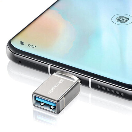 MCDODO USB 3.0 To Type-C/iOS Premium Converter USB-C Data OTG Adapter Connector - Aimall