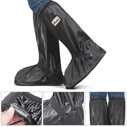 Waterproof Boot Gear Reusable Overshoe Rain Shoe Covers Anti-slip Shoe Cover AU - Aimall